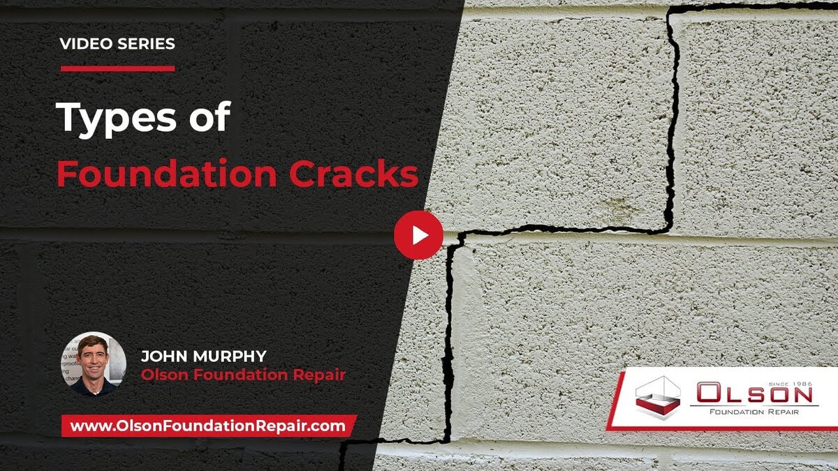types of foundation cracks