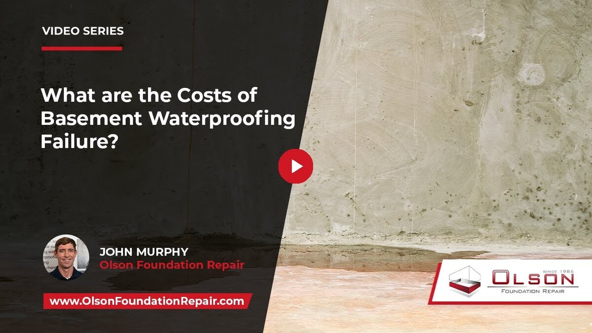 costs of basement waterproofing failure
