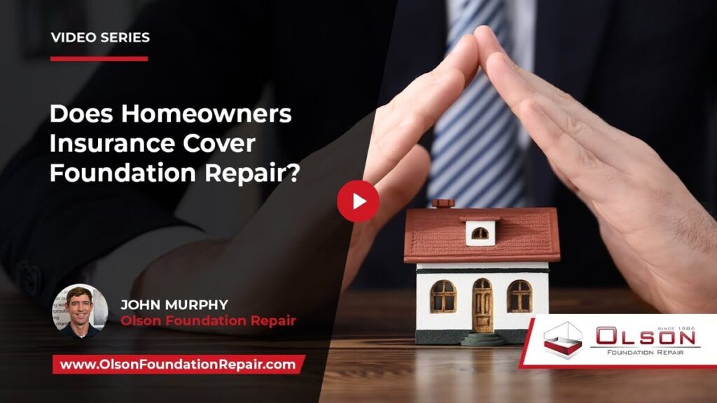 insurance cover foundation repair