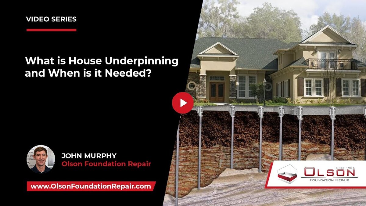 what is house underpinning