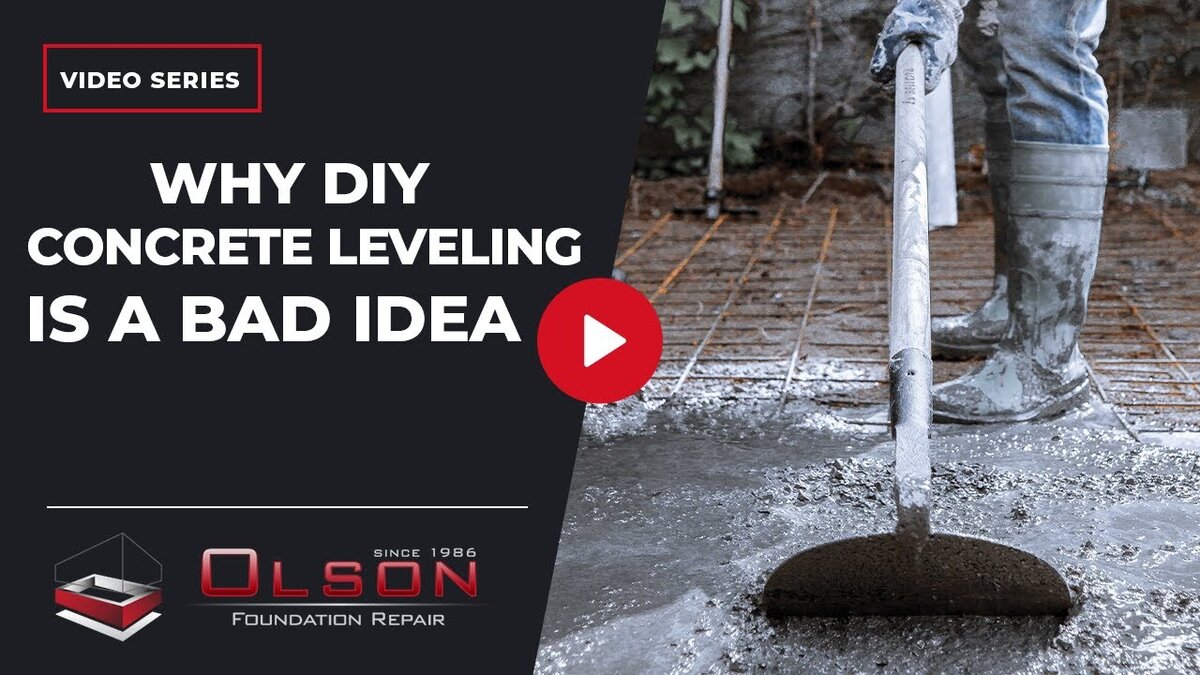 diy concrete leveling