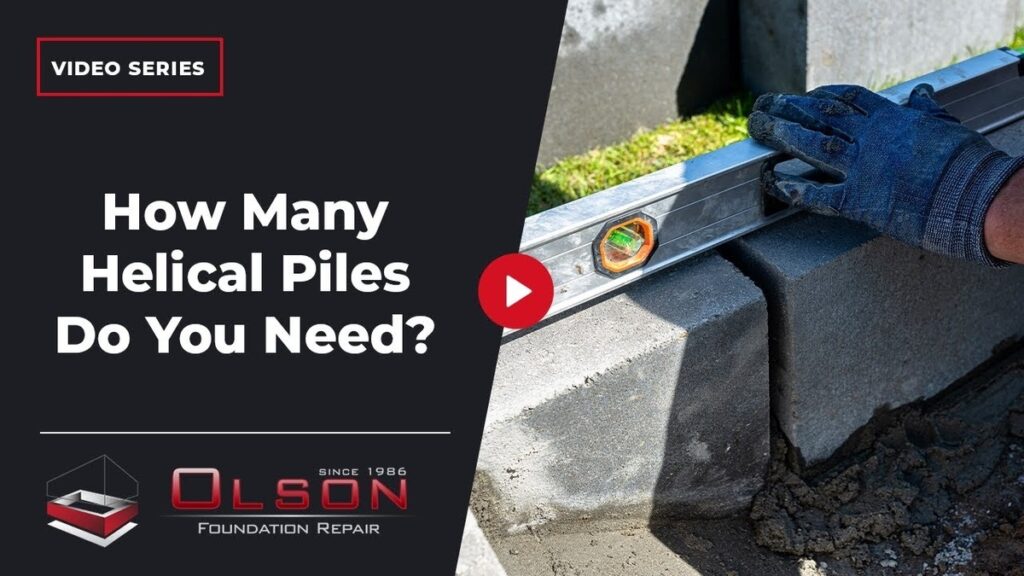 how many helical piles