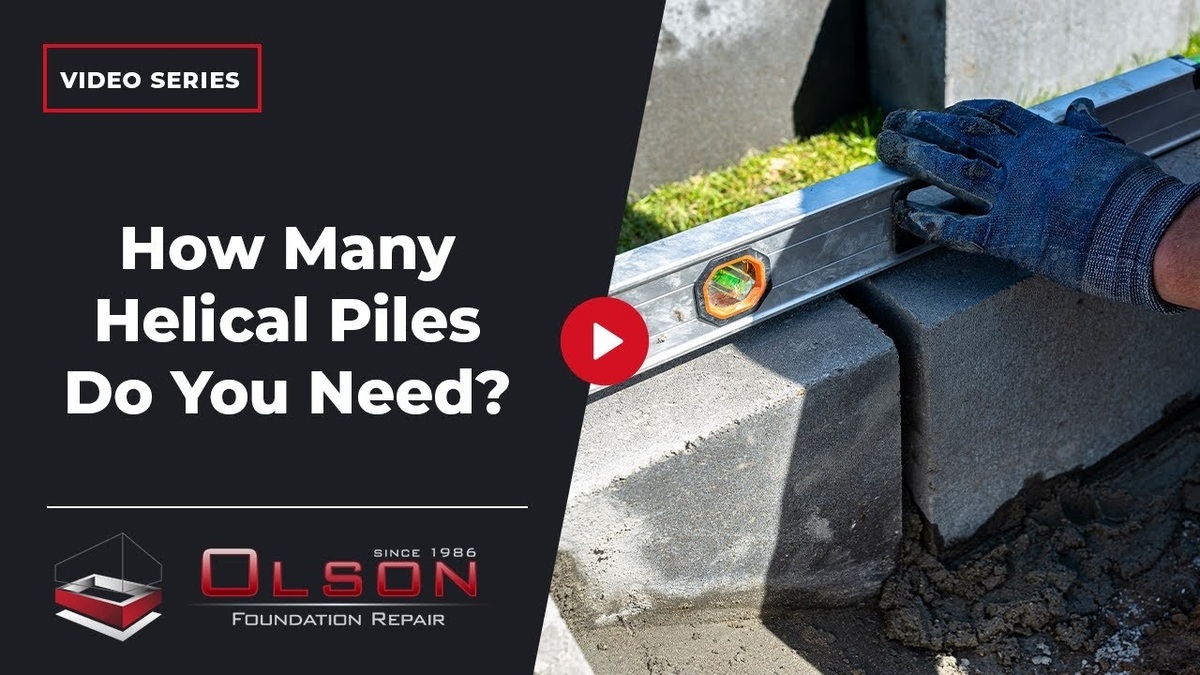 how many helical piles