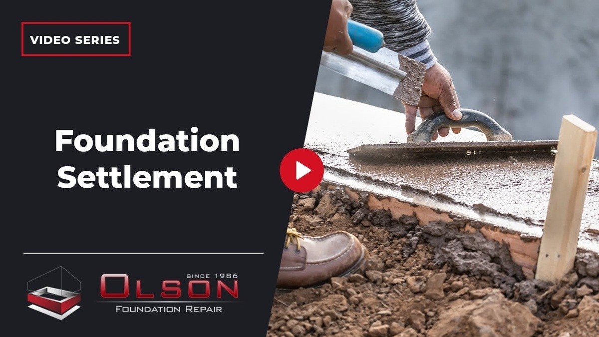foundation settlement