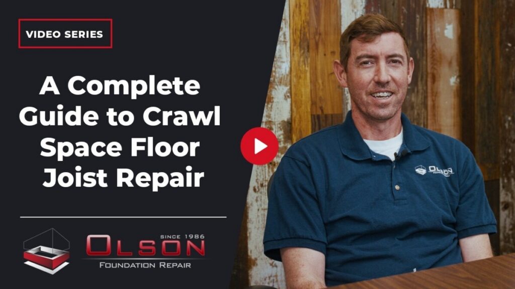 crawl space joist repair