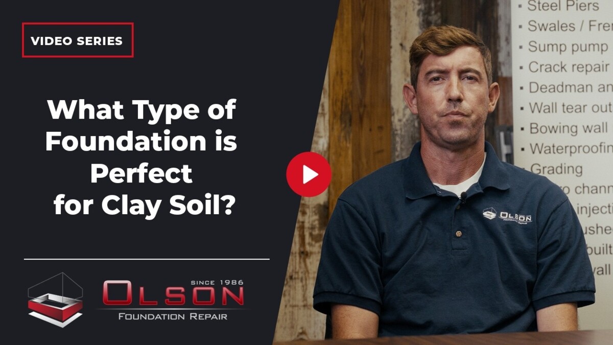 type of foundation perfect for clay soil